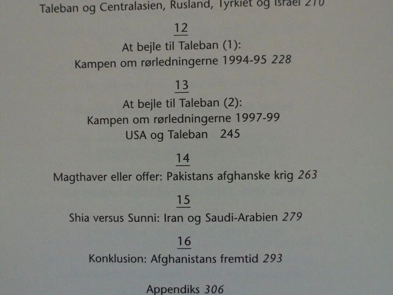 Billede 3 - afghanistan og taleban - islam, olie og det nye st