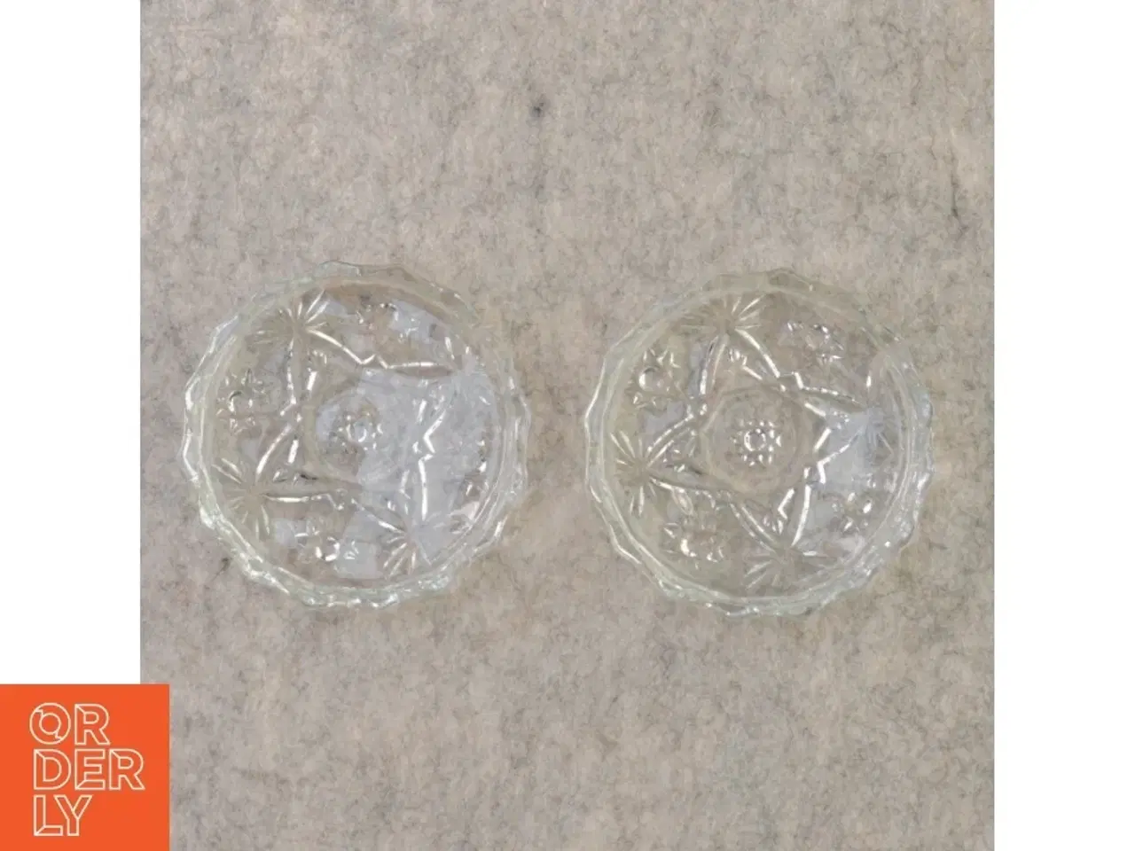 Billede 3 - krystal skål, der kan deles i 2 (str. 10 cm)