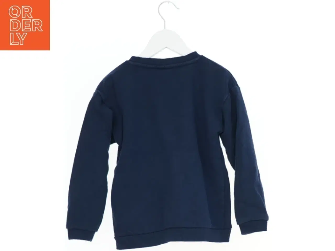 Billede 2 - Friends børne sweatshirt str. 122 med pailletter (blå)