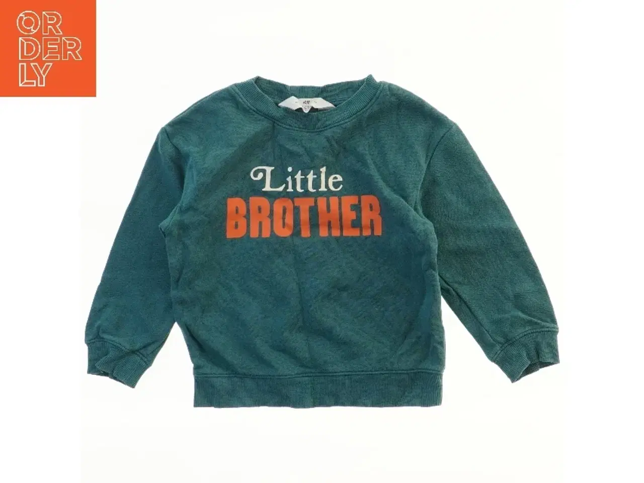 Billede 1 - Sweatshirt med teksten 'Little Brother' fra H&M (str. 104)