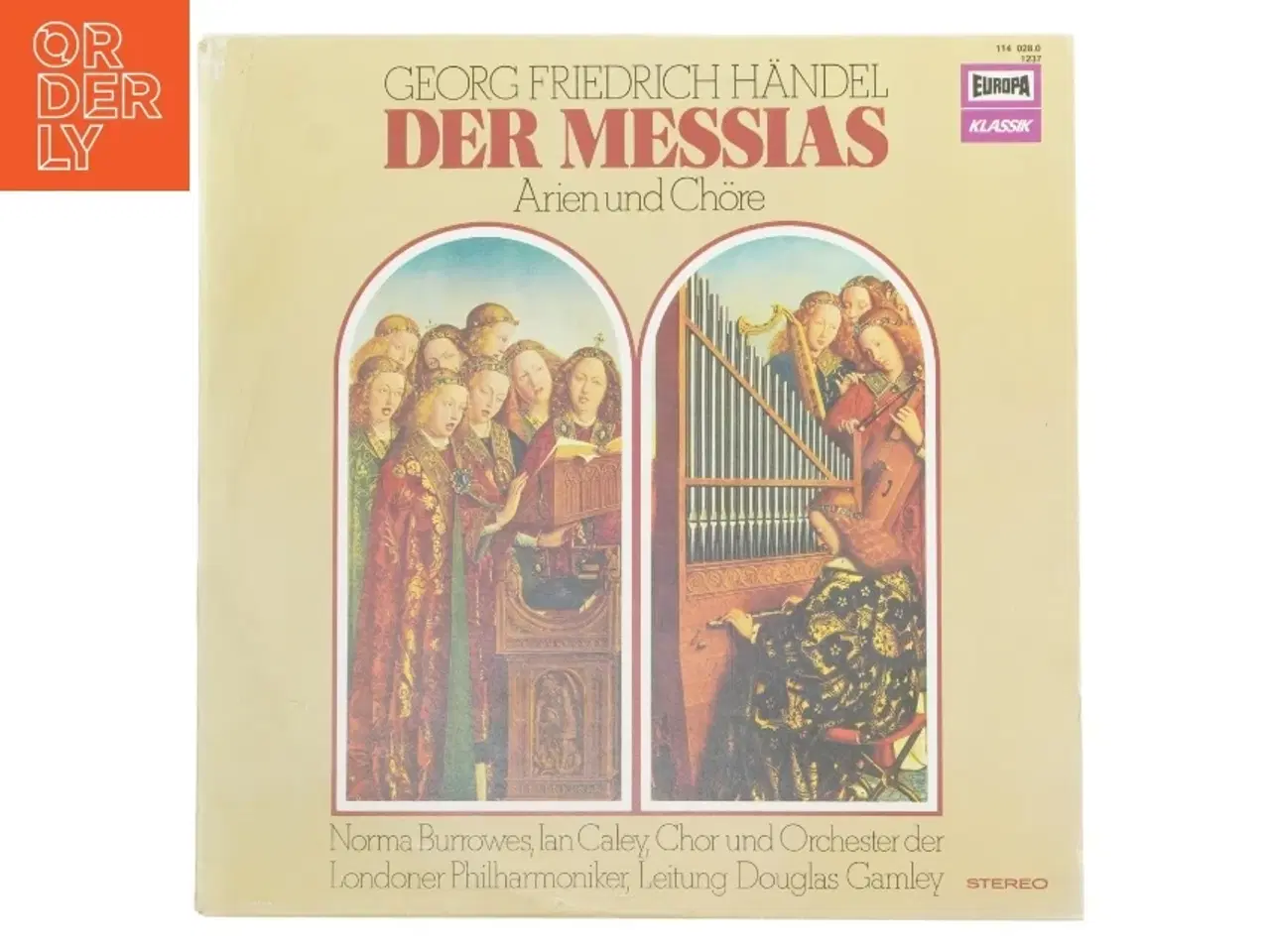 Billede 1 - Georg Friedrich H&#228;ndel Der Messias LP fra Europa Klassik