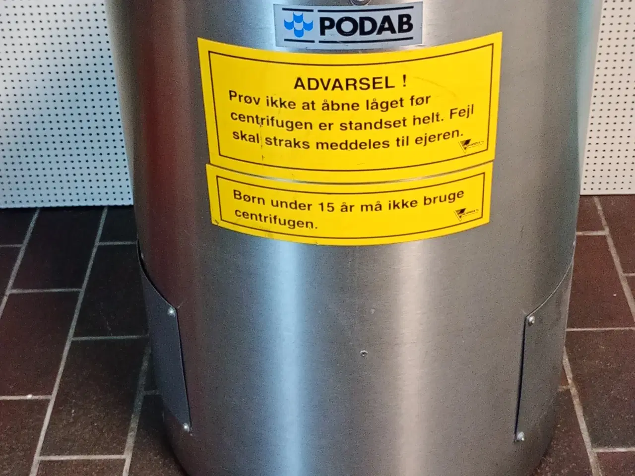Billede 1 - PODAB industrielle centrifuge 