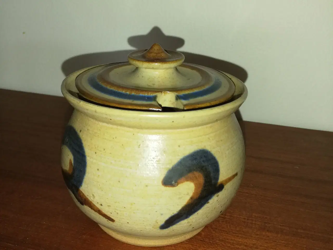 Billede 1 - Rakkerhuset keramik marmeladekrukke