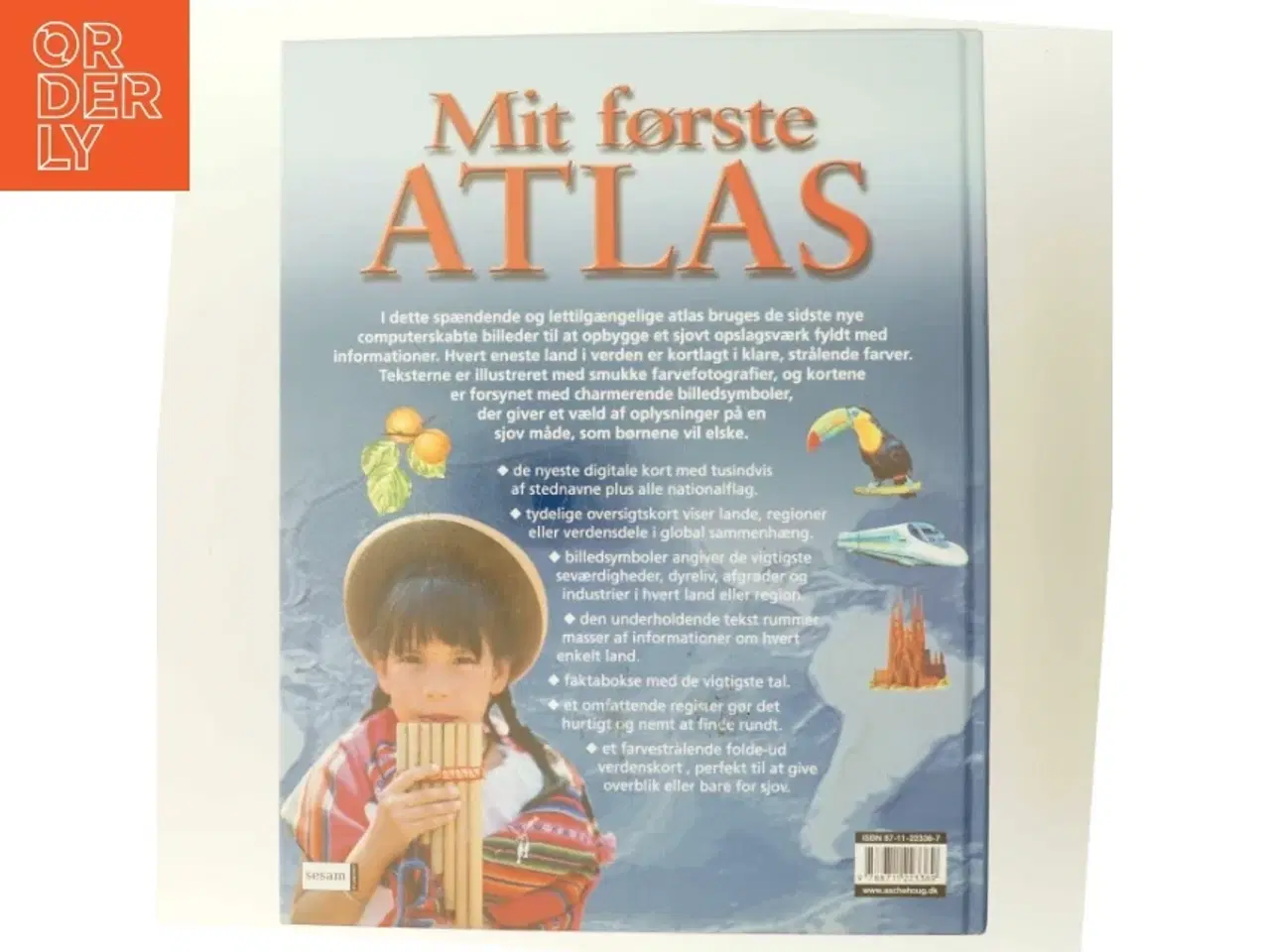 Billede 3 - Mit første atlas af Belinda Weber (Bog)