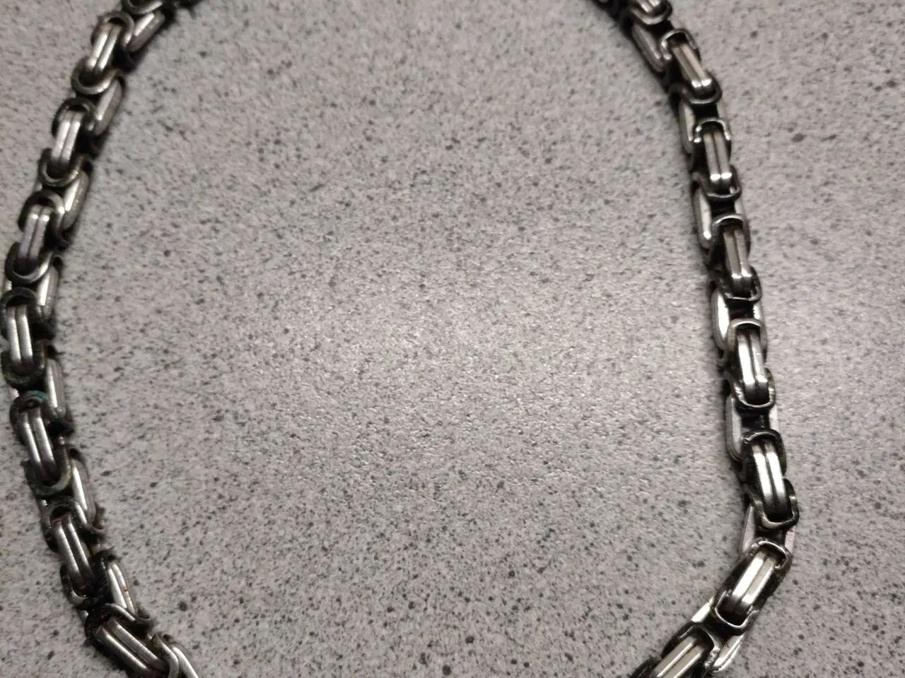 Billede 1 - Cykel kæde ligende halskæde