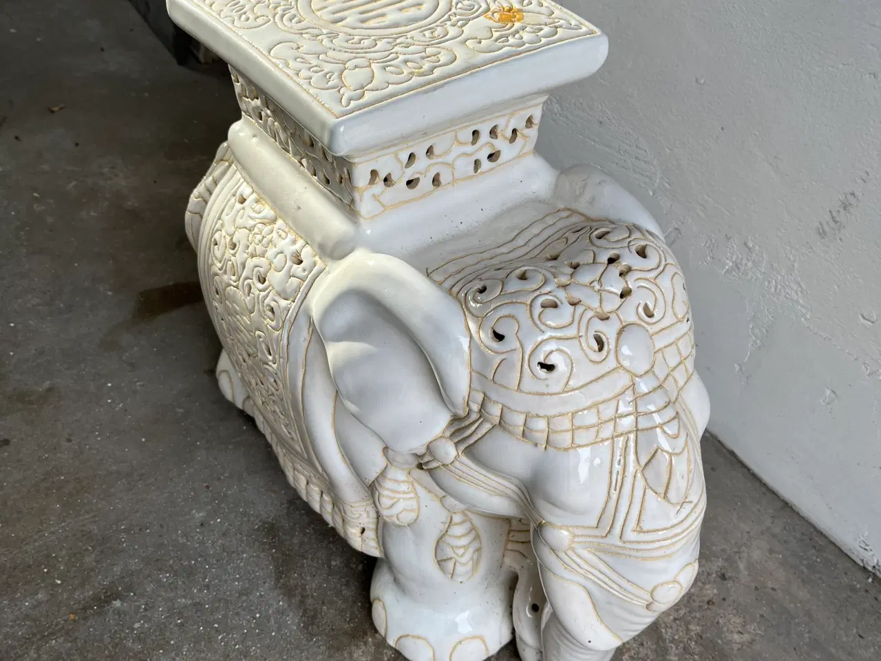 Billede 2 - 4 stk. Keramik elefanter