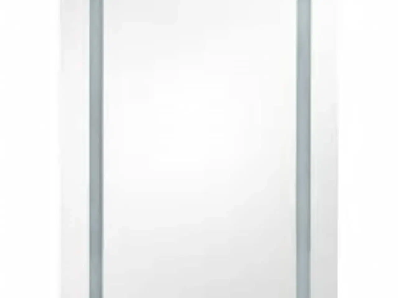 Billede 7 - Badeværelsesskab med spejl + LED-lys 50x13x70 cm