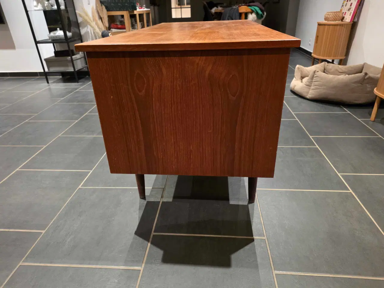 Billede 5 - Flot Teaktræ skrivebord