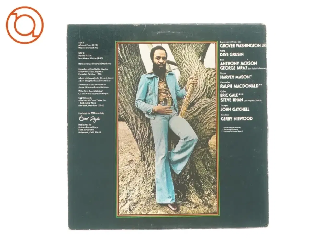 Billede 3 - A secret place af Grover Washington Jr. fra LP