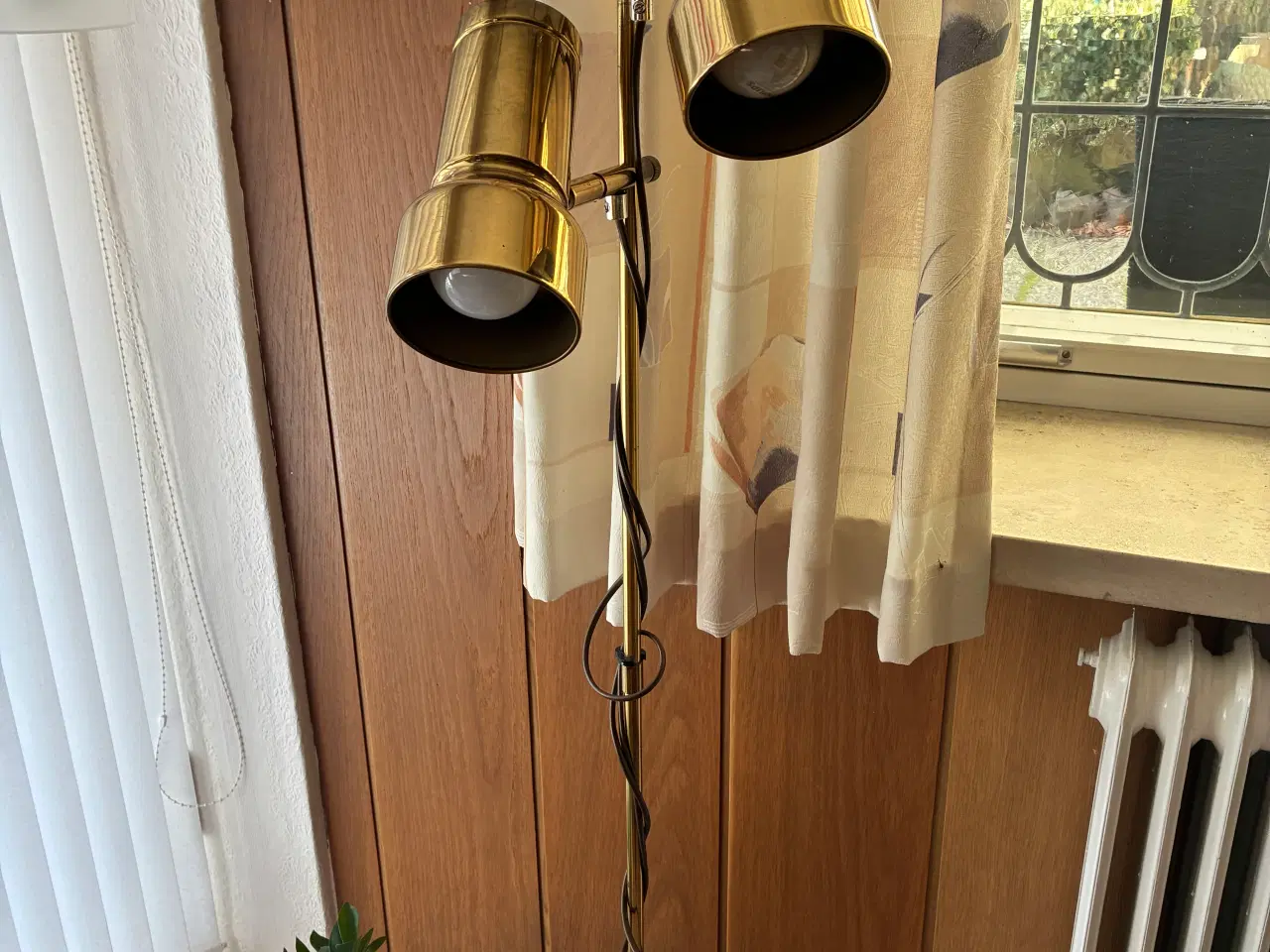 Billede 1 - Standerlampe m 2 spots