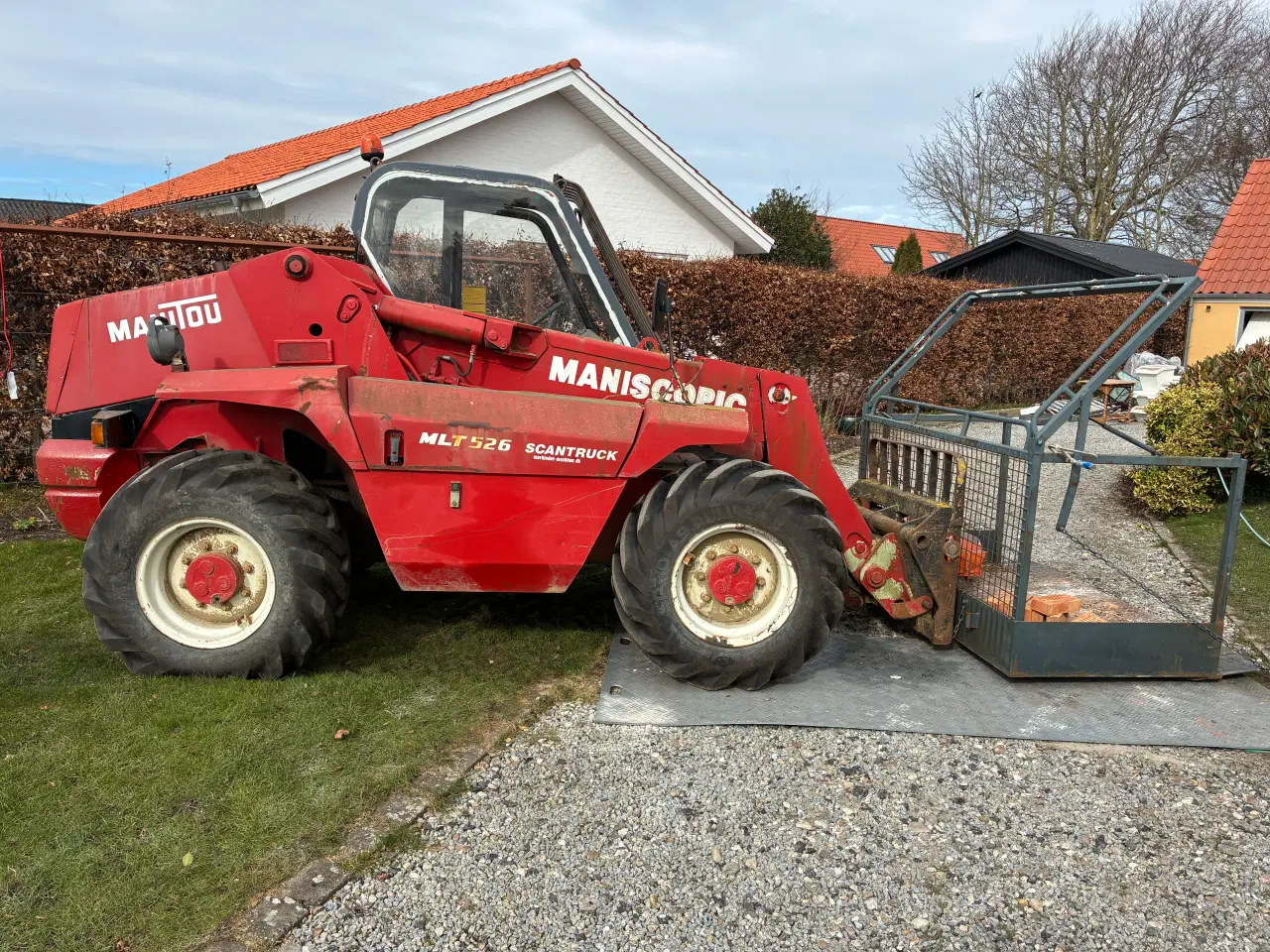 Billede 5 - Manitou mlt526 med kurv skovl og gafler