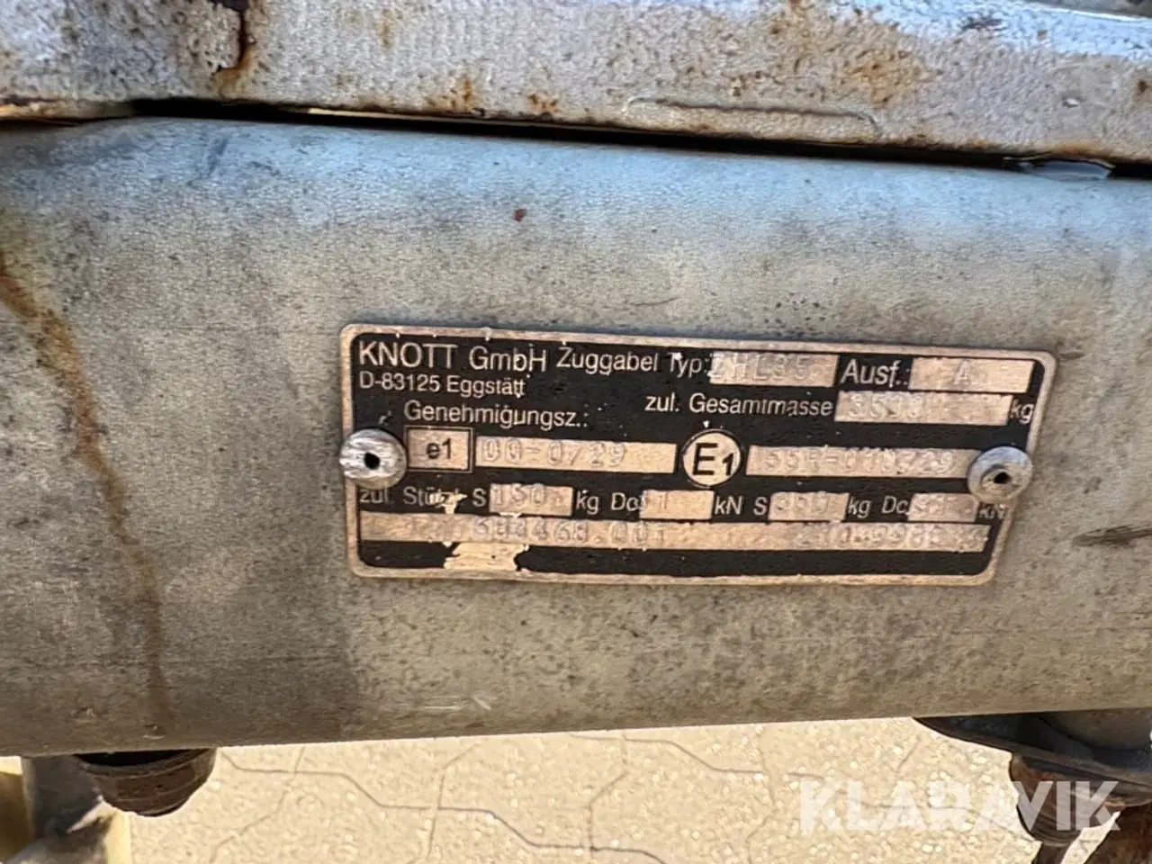 Billede 9 - Maskintrailer Variant 3500 kg 1 styk