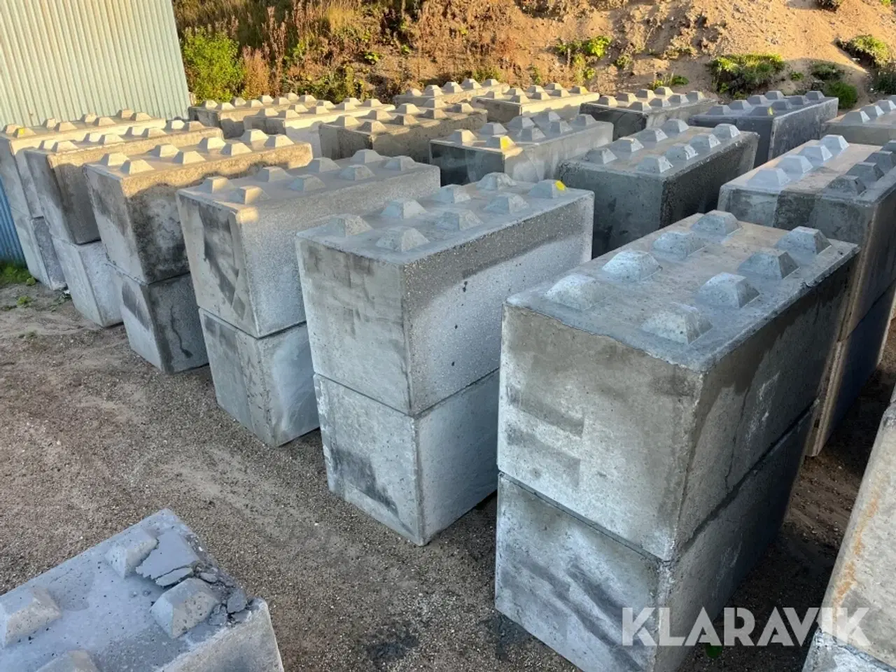 Billede 1 - Betonblokke / siloklodser 25 styk - 160x80x80cm