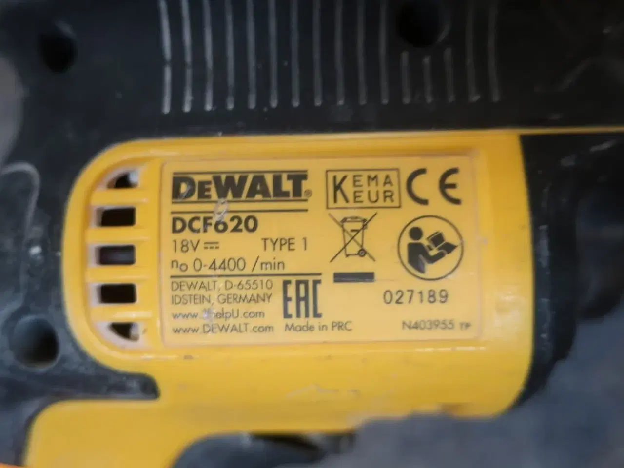 Billede 7 - 5 stk. akku håndværktøj DEWALT og lader