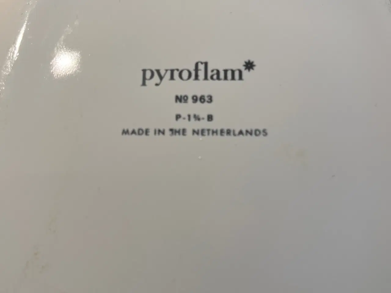 Billede 2 - Vintage Pyroflam ovnfast fad m/glaslåg – Hollandsk