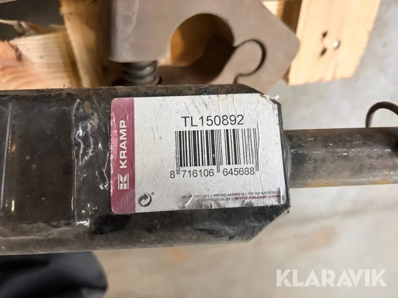 Billede 4 - Lot - kugletræk, brønddæksel og dele til fræser og flishugger