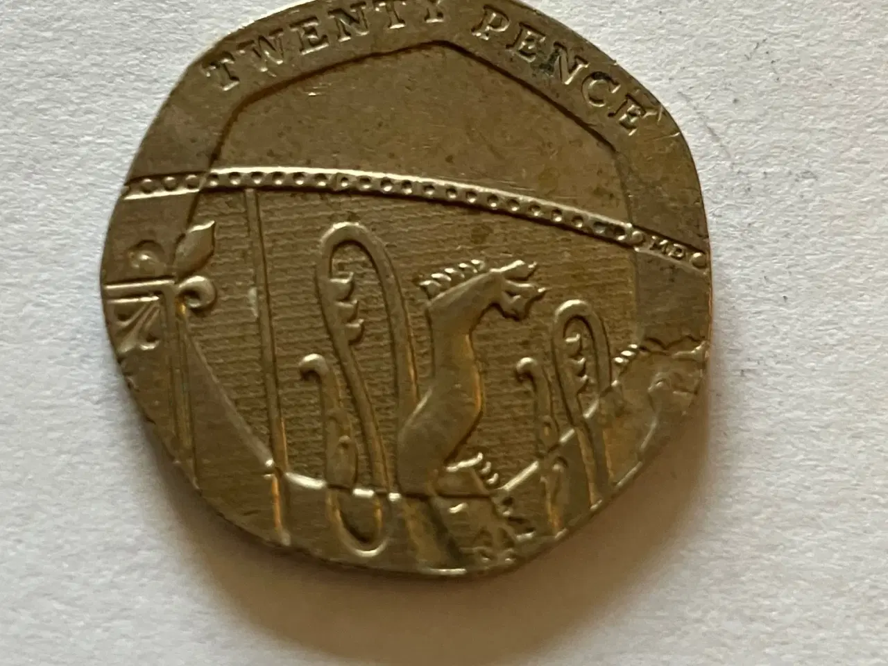 Billede 2 - 20 Pence England 2010