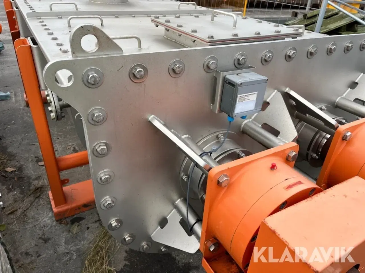 Billede 8 - Skruetransportør Segler SDD 630 dobbelt kølesnegl 1 styk