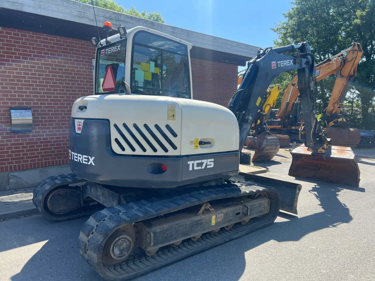 Billede 2 - Terex tc75 med engcon rotortilt