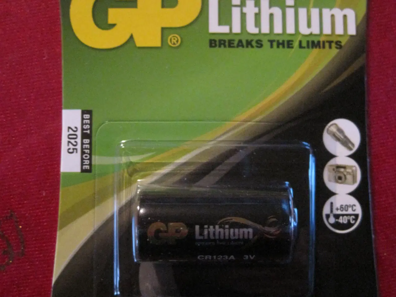 Billede 1 - GP Lithium batterier