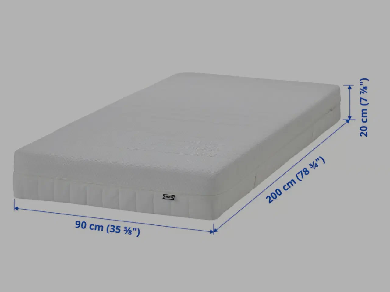 Billede 5 - Kvalitetsmadras i skum.