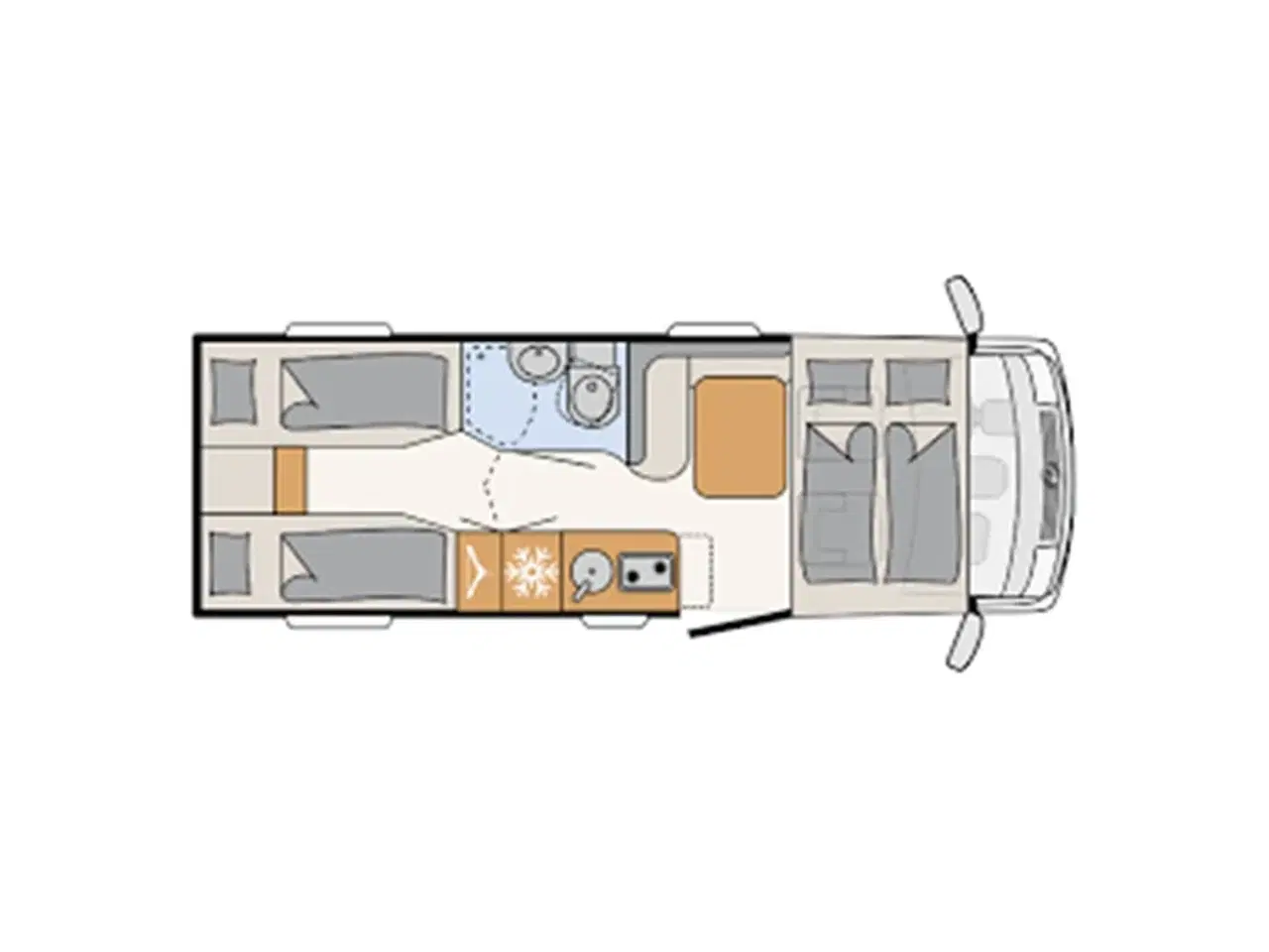 Billede 9 - 2019 - Dethleffs Globebus I 006   GT udstyret helintregret autocamper