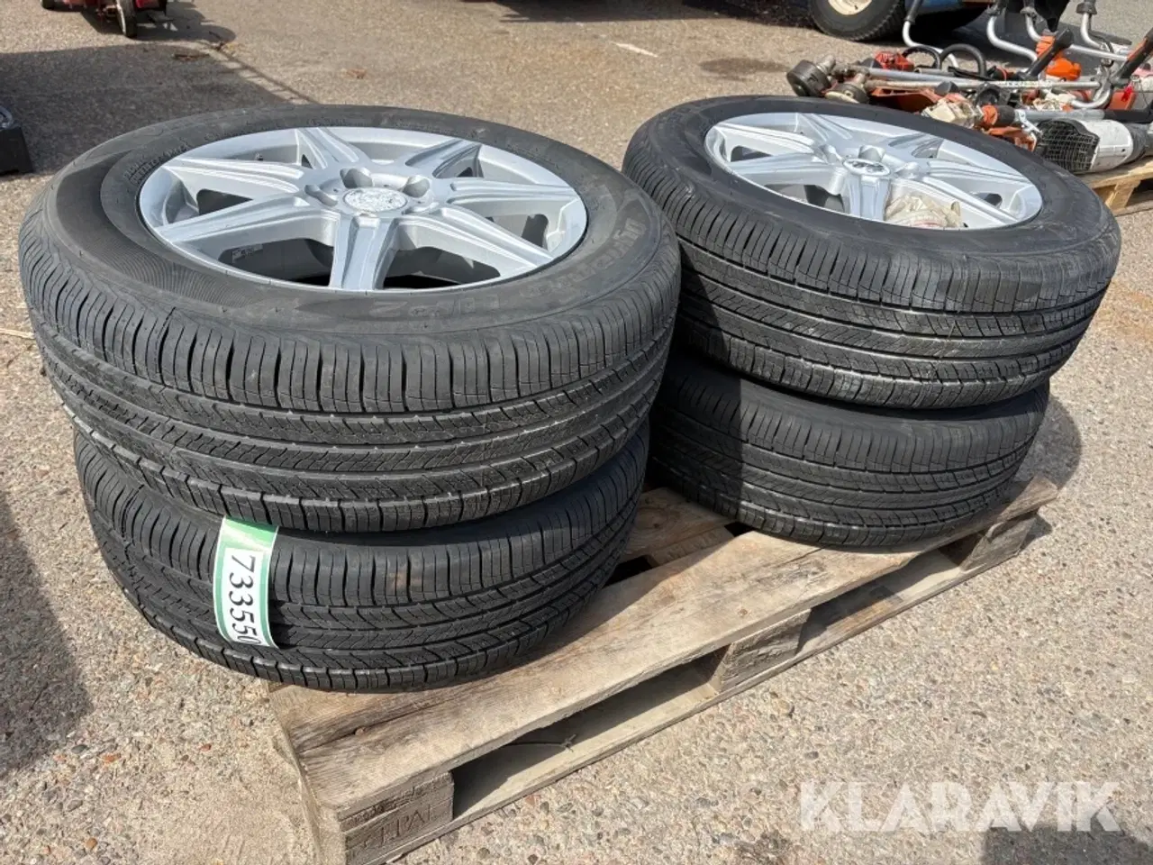 Billede 4 - Dæk med fælg Hankook Dynapro HP2 - 4 styks