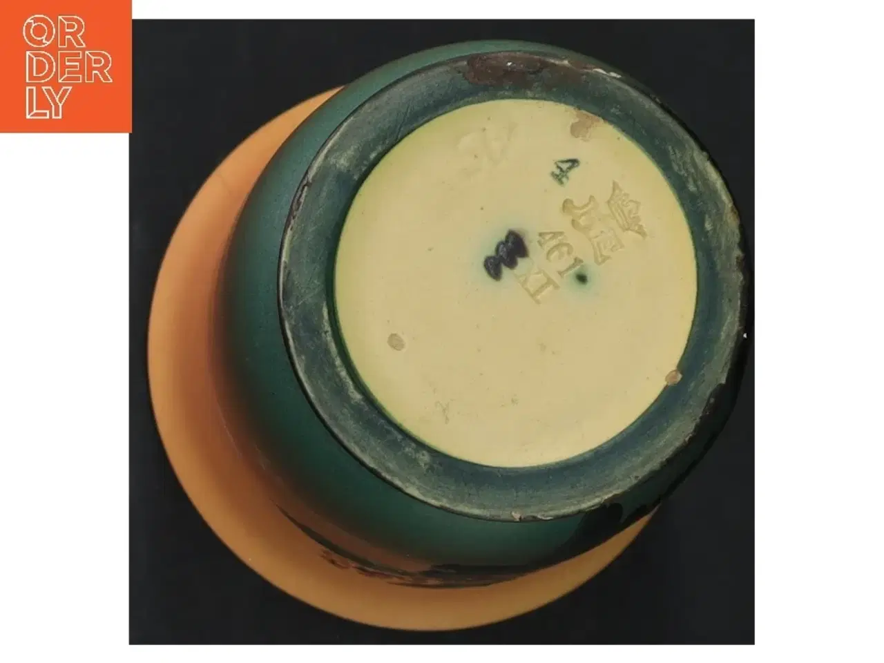 Billede 4 - Dekorativ keramikvase (str. 17 cm)