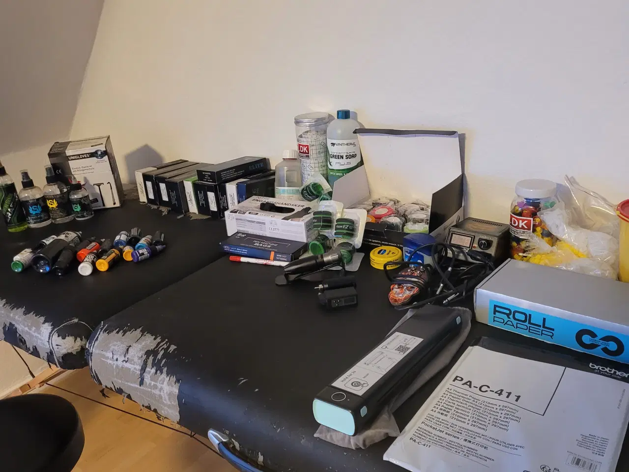 Billede 2 - komplet tattoo set