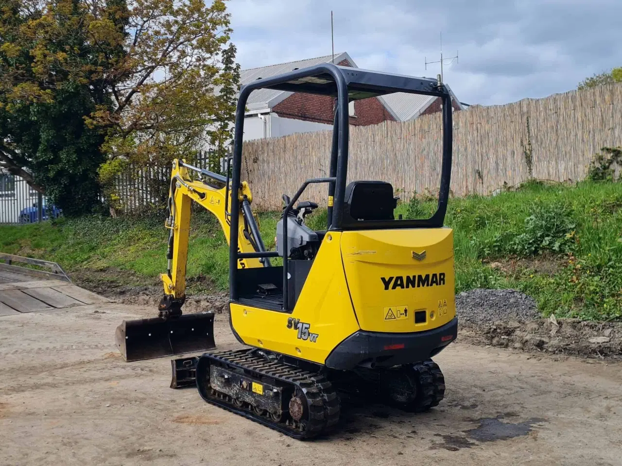 Billede 5 - Minigraver - Yanmar SV15