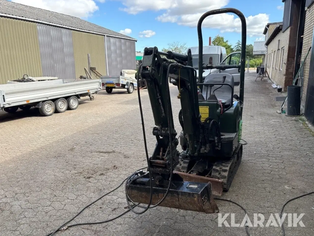 Billede 1 - El minigraver Yanmar Sv08