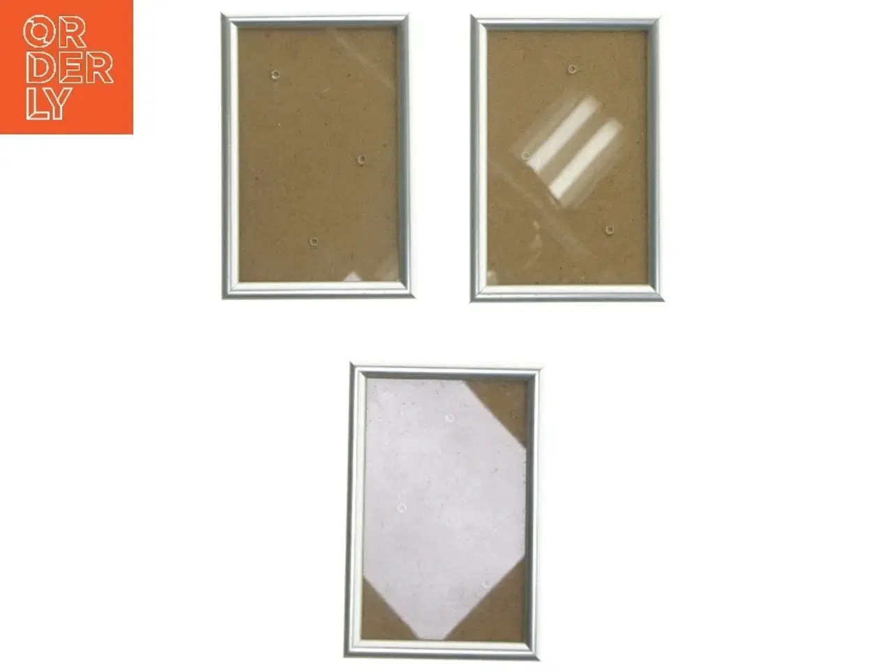 Billede 1 - Sæt af små billedrammer (str. 3 stk 16x11 cm)