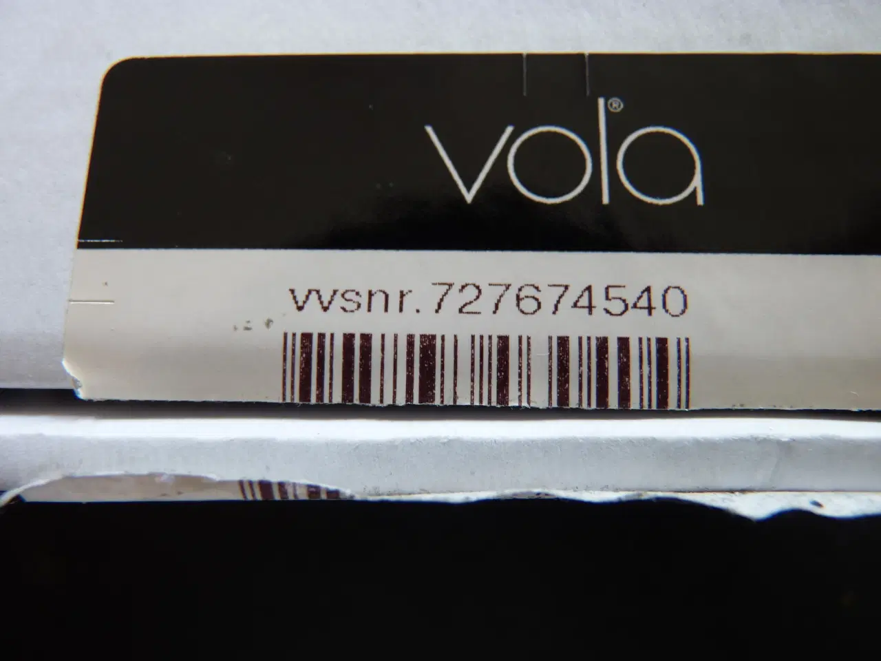 Billede 4 - Vola bagtud, varenr. VR35-40 Ny og ubrugt. 