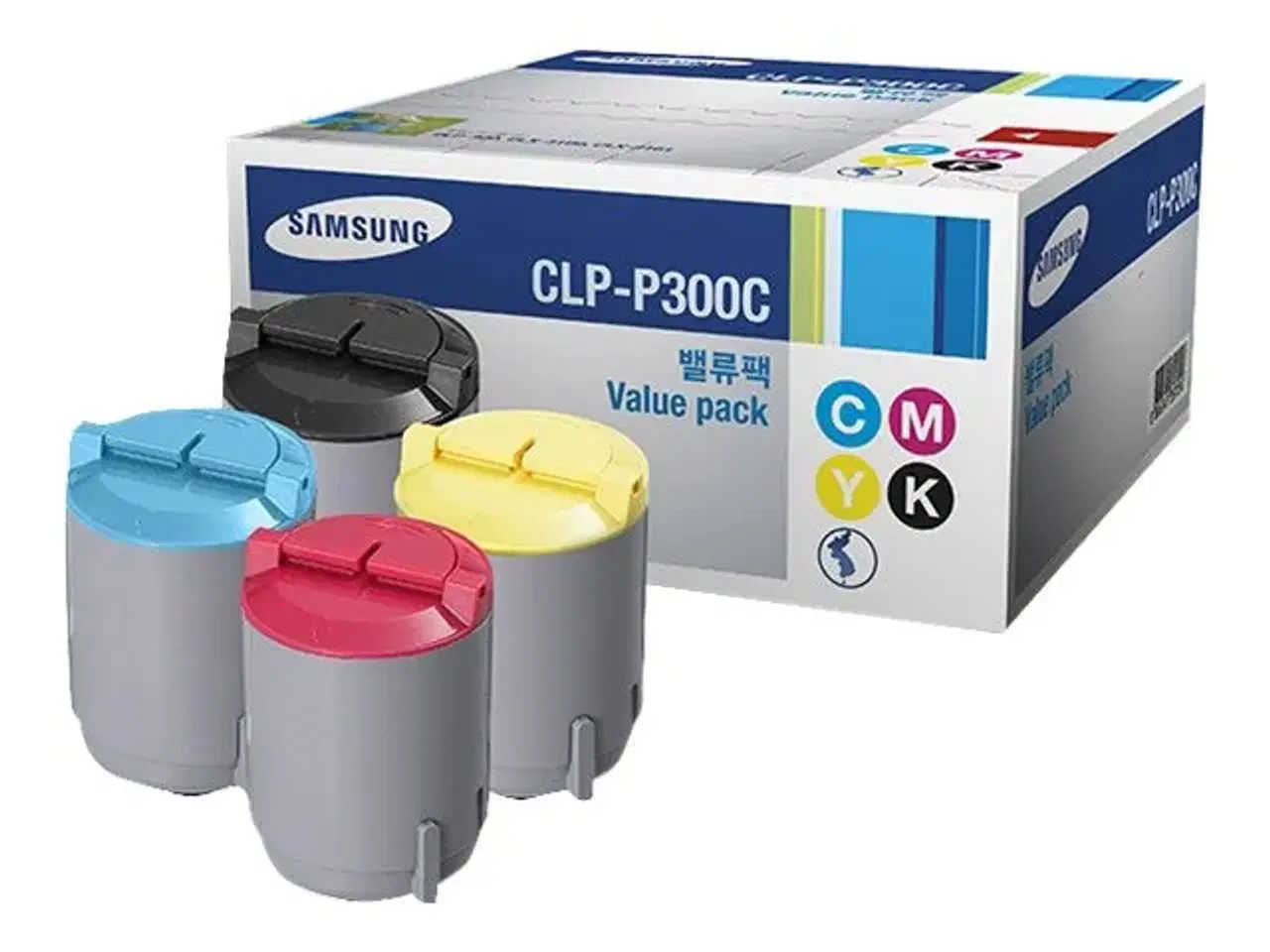 Billede 1 - Samsung CLP-P300C Rainbow kit - tonerpatron