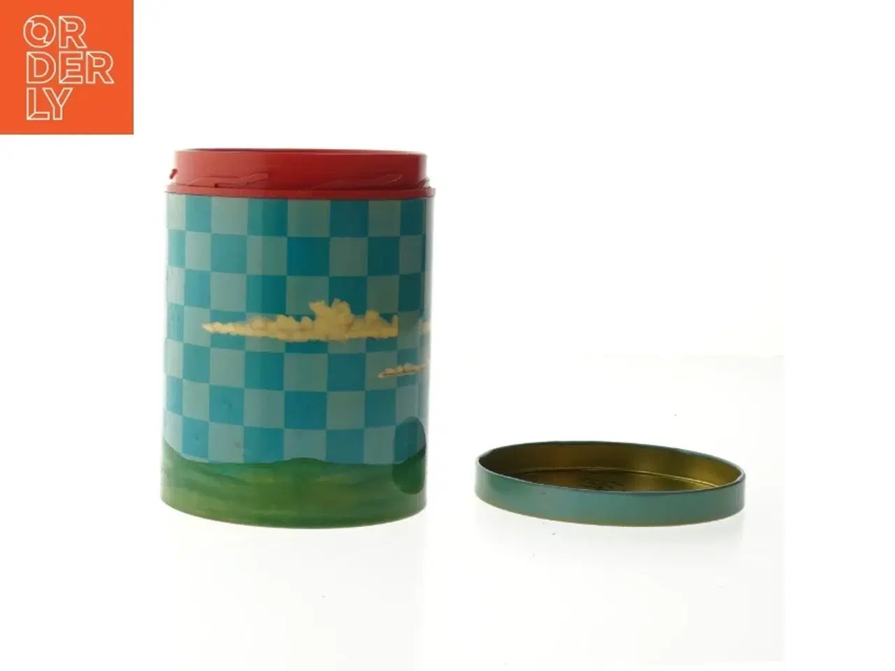 Billede 3 - Dekorativ opbevaringsdåse fra Irma (str. Ø. 11,5 cm. længde, 15 cm)