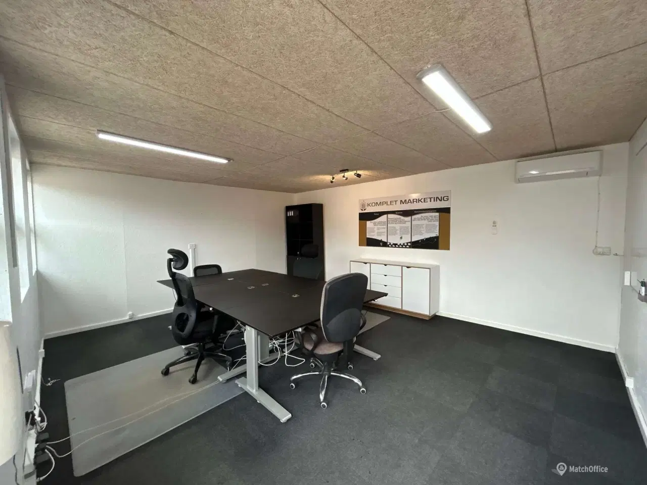 Billede 5 - Lille kontor med aircondition og Fibernet