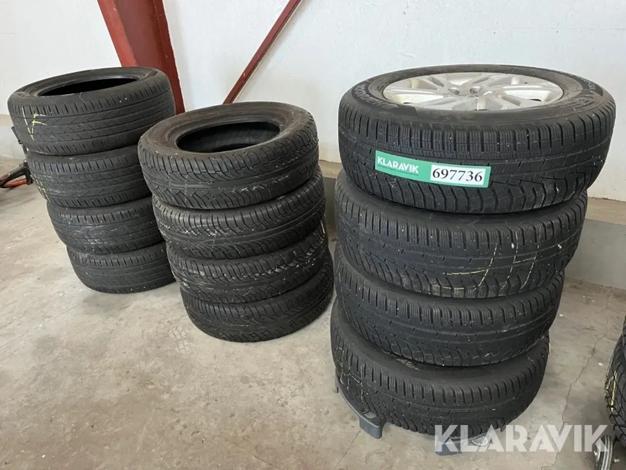 Billede 1 - Volvo vinterhjul og løse sommerdæk 12  styk