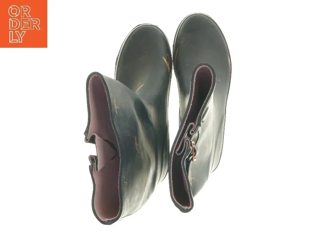 Billede 5 - Sofie Snoer Gummistøvler med paraplymønster (str. 36 )