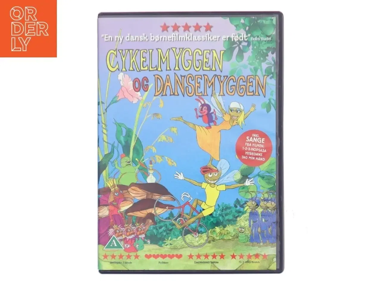 Billede 1 - Cykelmyggen og Dansemyggen med Faklen August Harlang (DVD)