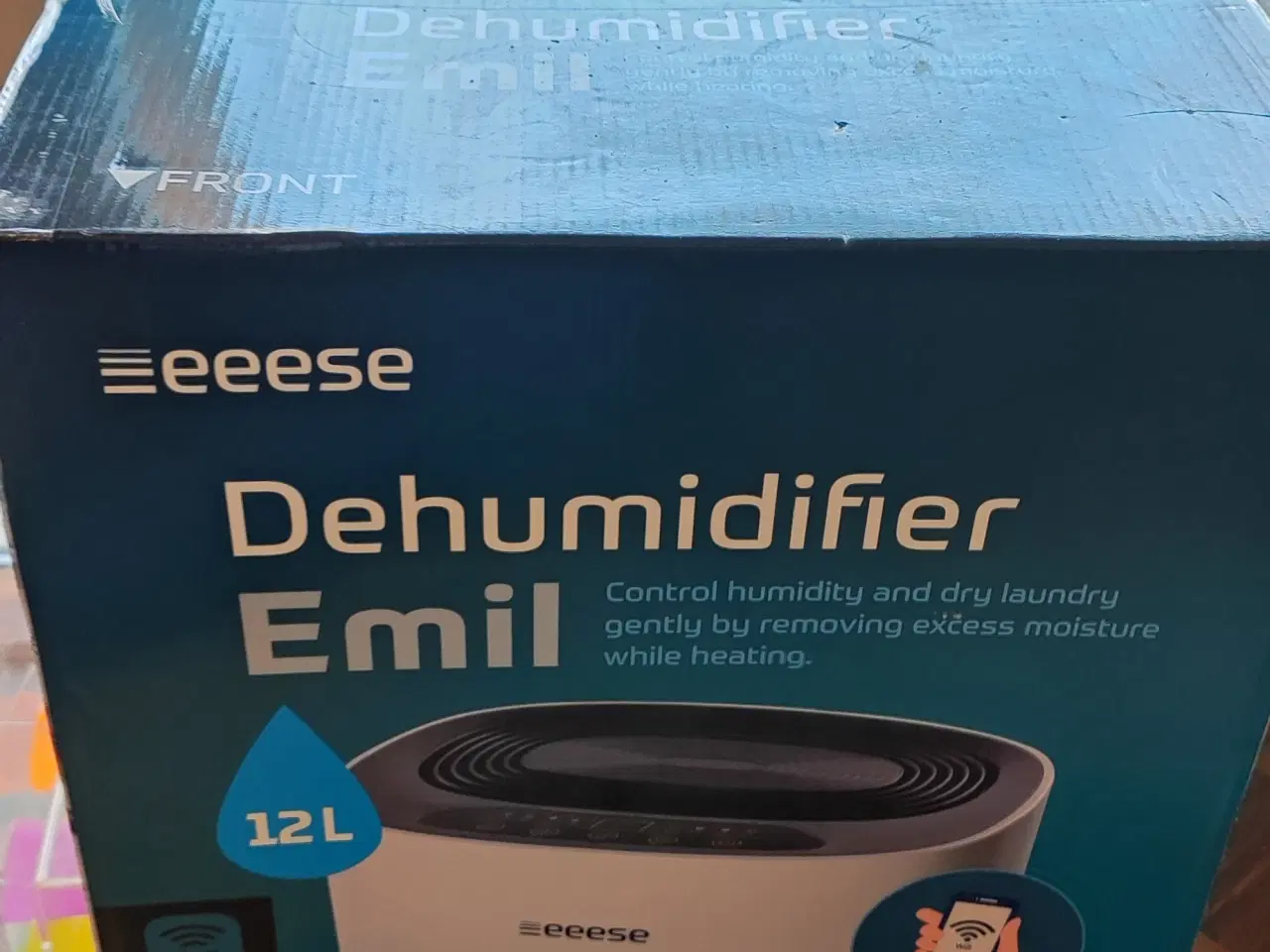 Billede 3 -  ny affugter,  eeese Emil Dehumidifier 12L, Wi-Fi