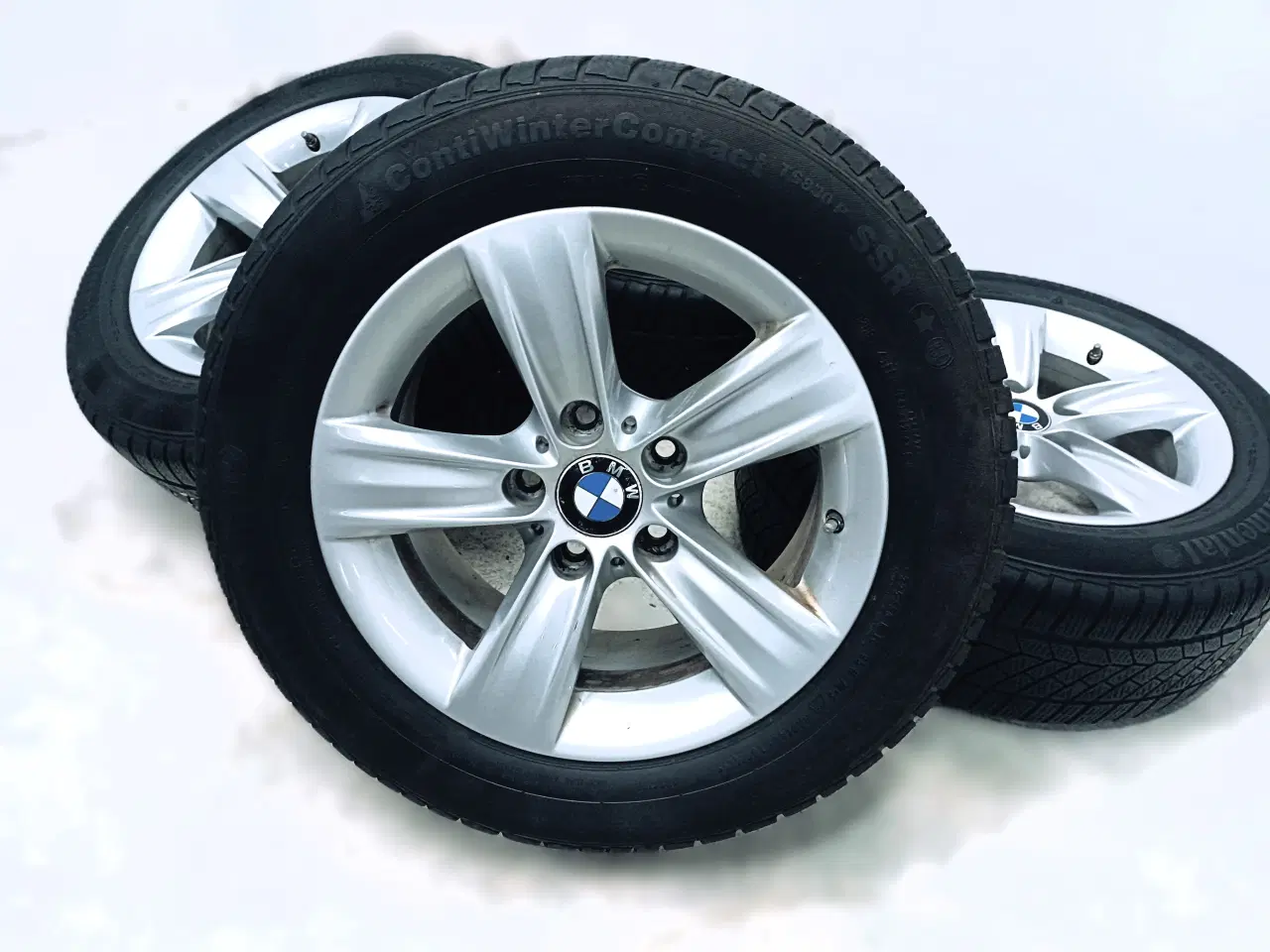 Billede 6 - 5x120 16" ET37 nav 72,6ø BMW vintersæt TPMS