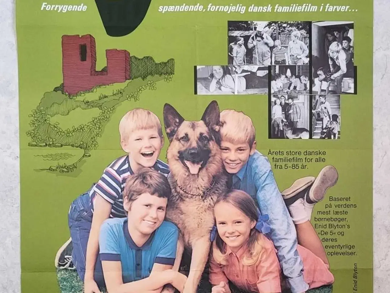 Billede 1 - Filmplakat - De 5 og spionerne