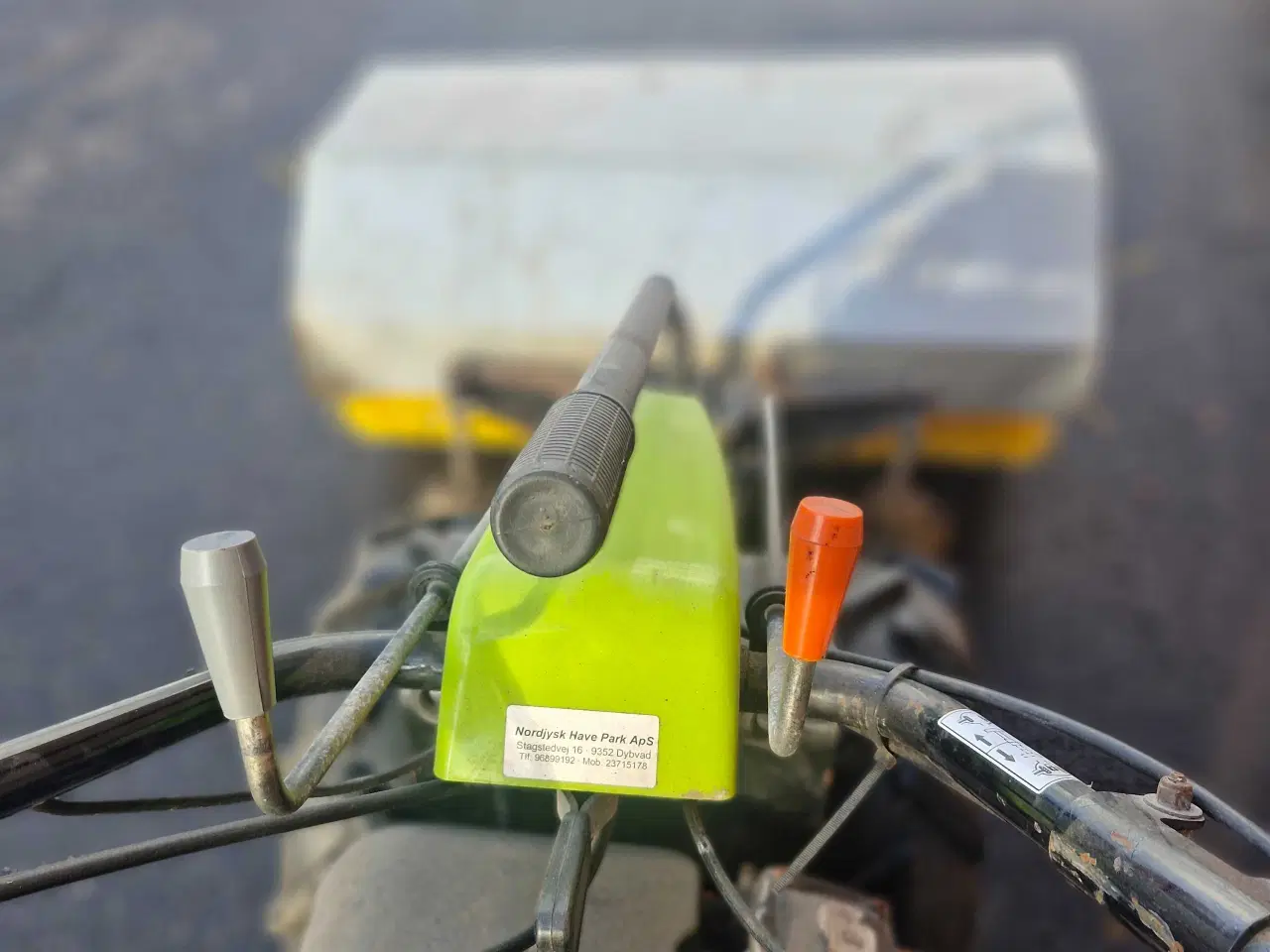 Billede 7 - Grillo G107d 2-Hjulet Traktor med kost