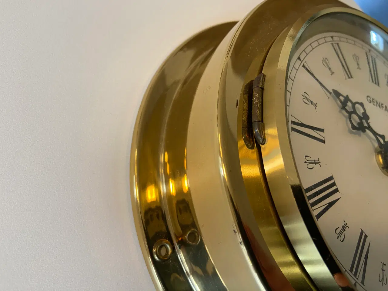 Billede 9 - Skibsur i messing fra Genfa