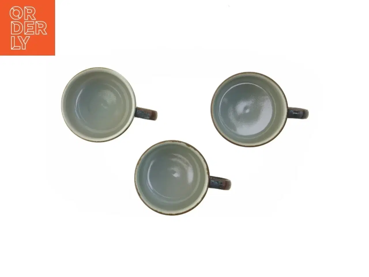 Billede 2 - Thule Keramiske kaffekrus, Desiree Danmark (str. 3 stk Ø 8 cm)