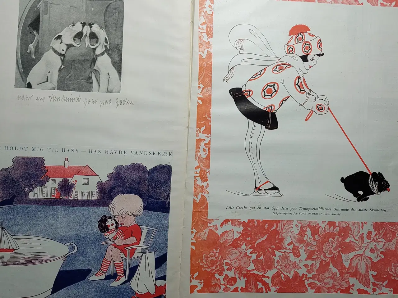 Billede 8 - Hjemmelavet bog med udklip fra 1950-erne