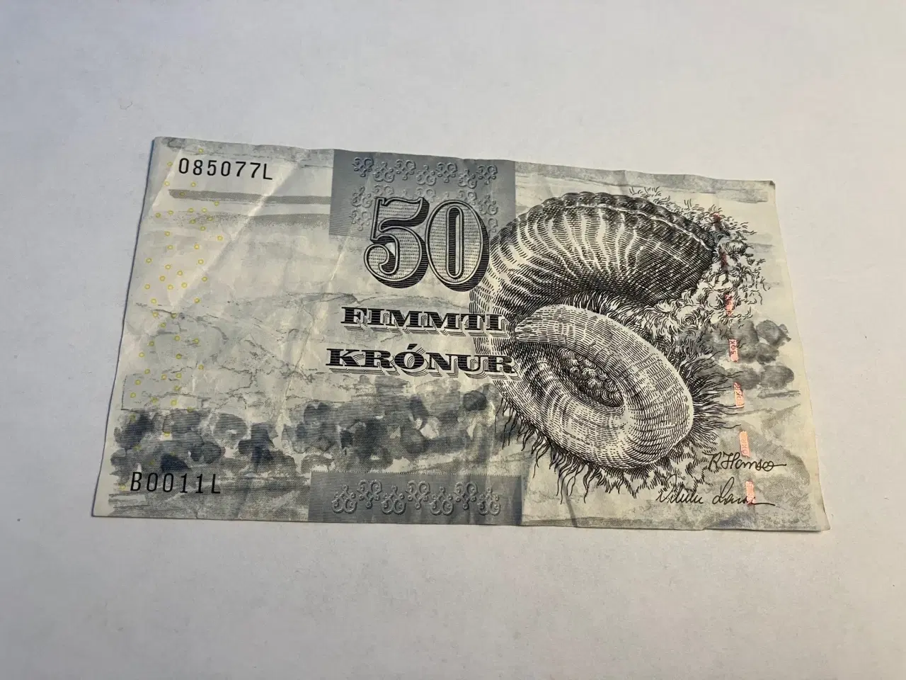 Billede 1 - 50 Kronur Færøerne