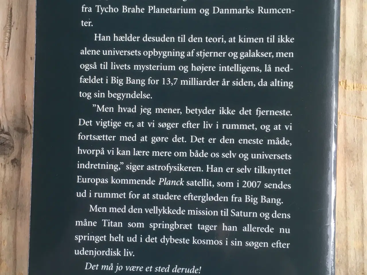 Billede 2 - Universet - Dødt Eller Levende, Jens Kerte