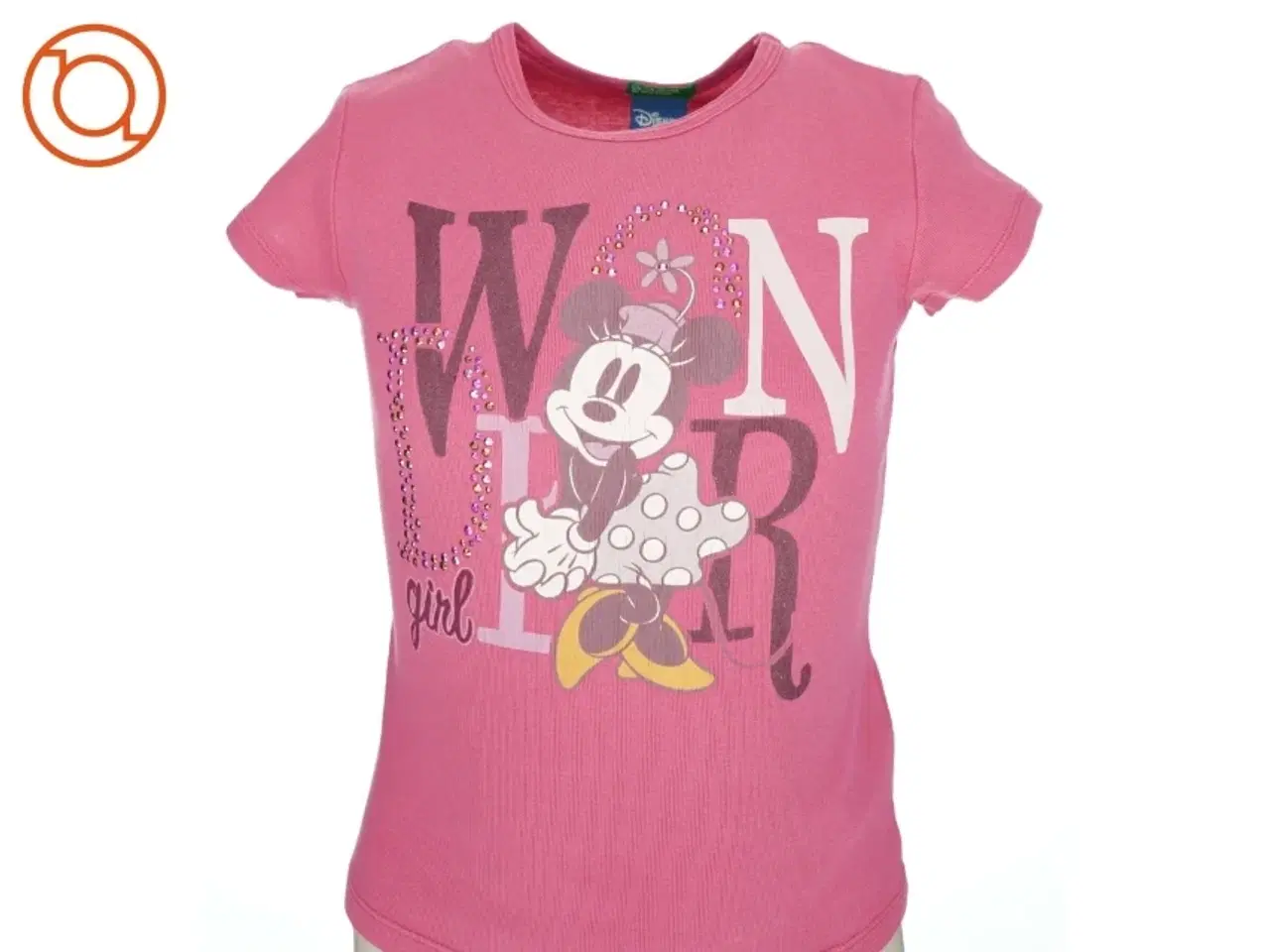 Billede 1 - T shirt fra Benetton Disney (str. 7-8 år)