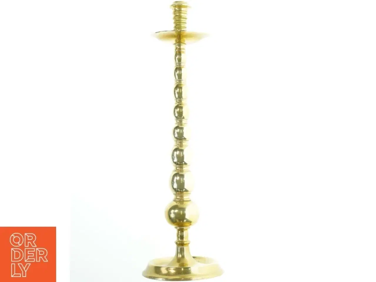 Billede 1 - Messinglysestage (str. 54 cm)